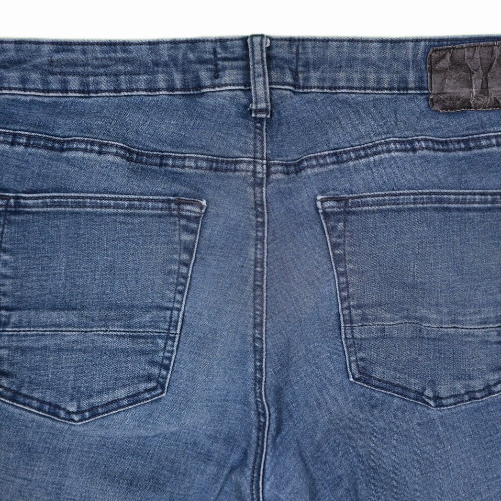 PacSun Men's Slim/Skinny Jeans - Medium Blue - Modern and Versatile Style W32 - Picture 4 of 10